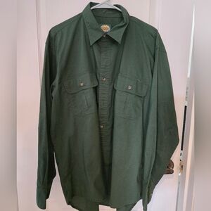 Cabela's Green Lightweight Shirt Jacket
